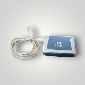 Lexar Media RW018 Blue USB 2.0 6-in-1 480Mbps High Speed Multi-Card Reader